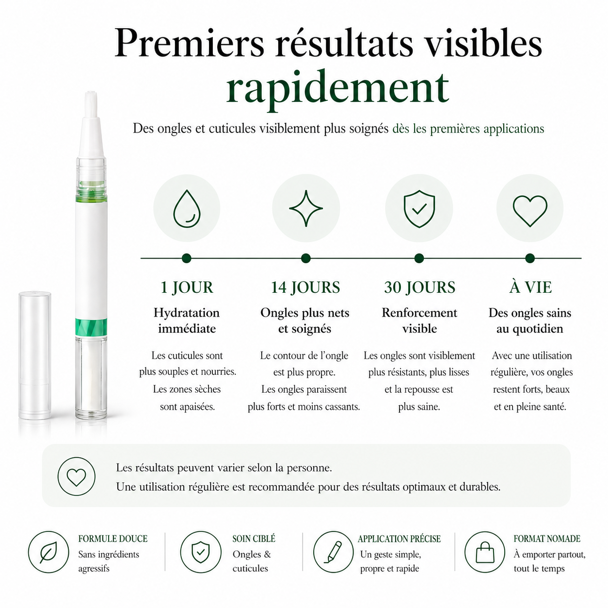 SÉRUM RÉPARATEUR POUR ONGLES